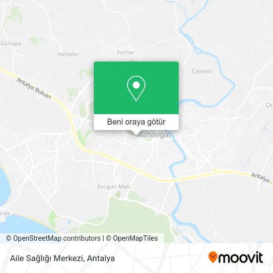 Aile Sağlığı Merkezi harita