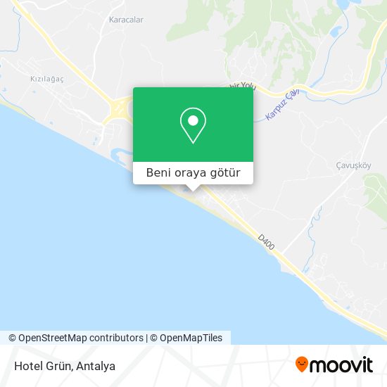 Hotel Grün harita