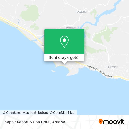 Saphir Resort & Spa Hotel harita