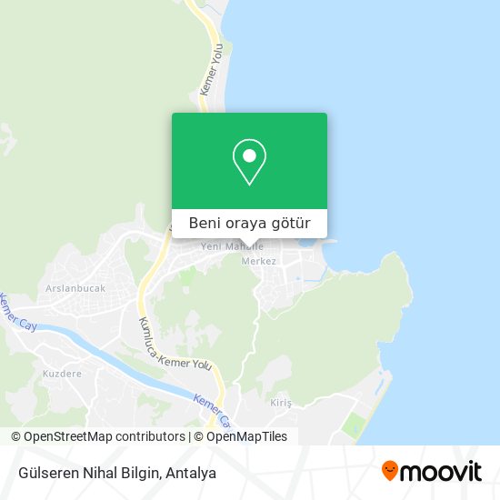 Gülseren Nihal Bilgin harita