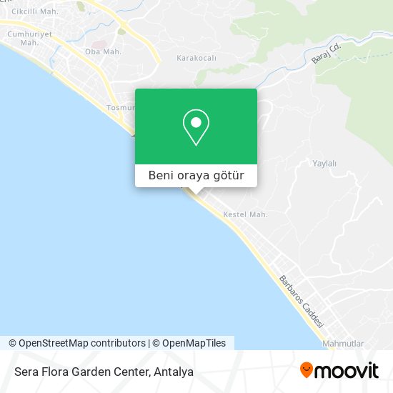 Sera Flora Garden Center harita