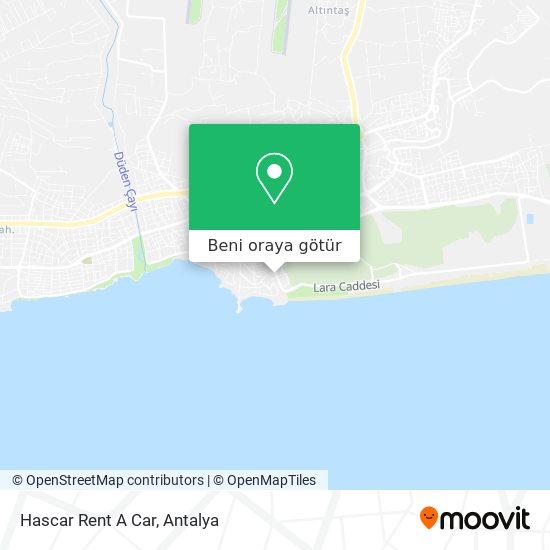 Hascar Rent A Car harita