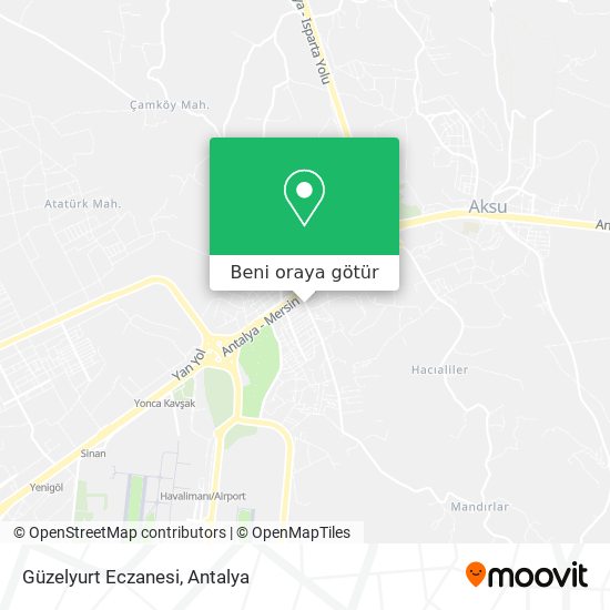 Güzelyurt Eczanesi harita