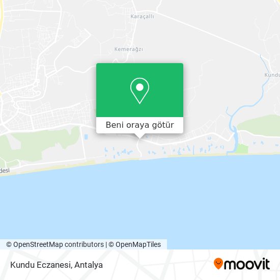 Kundu Eczanesi harita