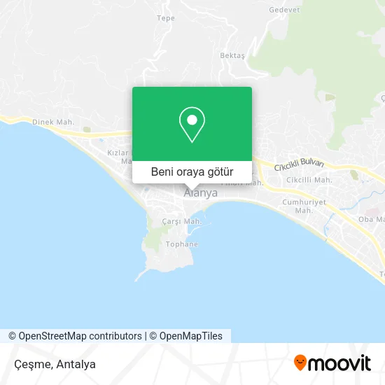 Çeşme harita