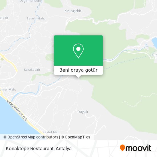 Konaktepe Restaurant harita