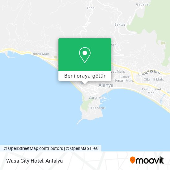 Wasa City Hotel harita