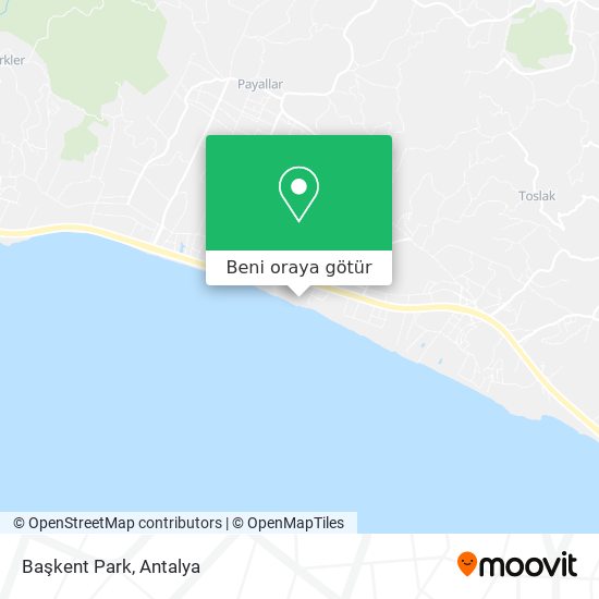 Başkent Park harita