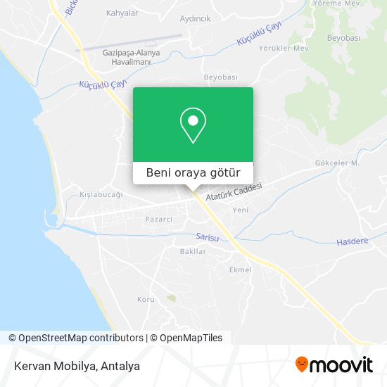 Kervan Mobilya harita