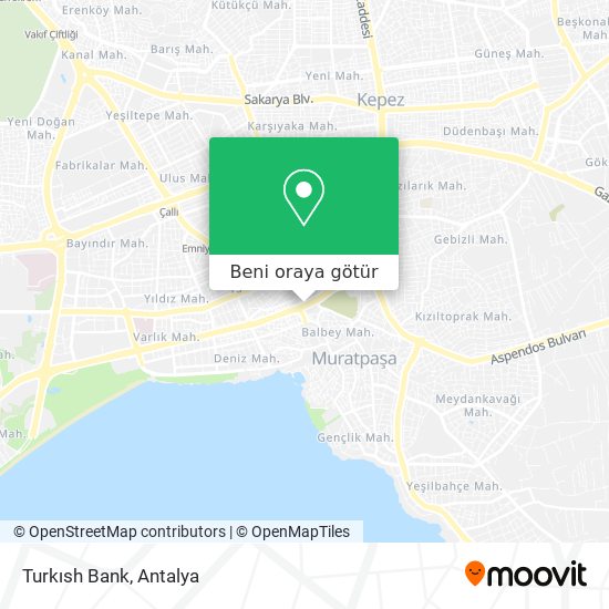 Turkısh Bank harita