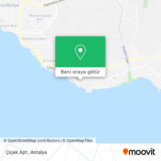 Çiçek Apt. harita