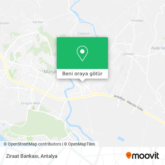 Ziraat Bankası harita