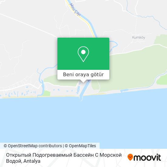 Открытый Подогреваемый Бассейн С Морской Водой harita