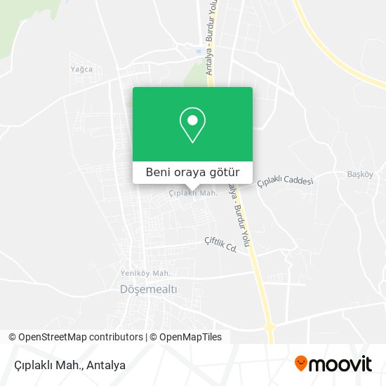 Çıplaklı Mah. harita