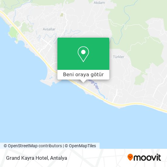 Grand Kayra Hotel harita