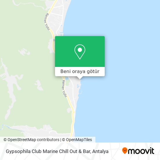 Gypsophila Club Marine Chill Out & Bar harita