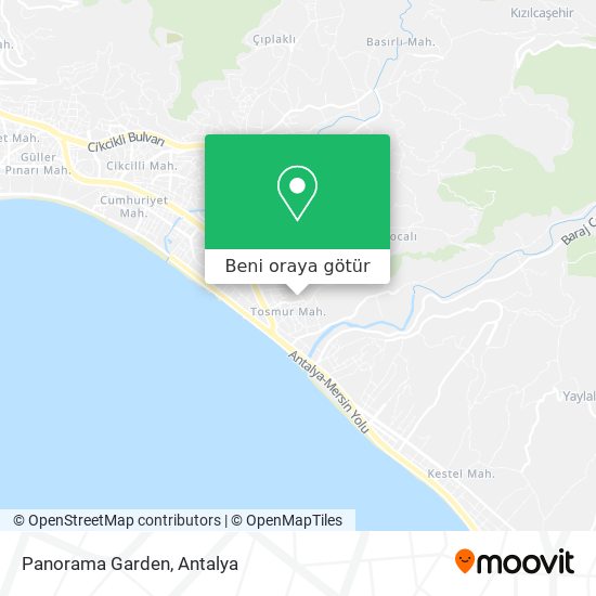 Panorama Garden harita
