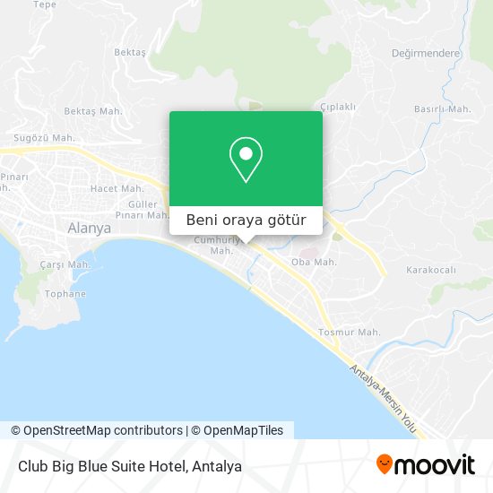 Club Big Blue Suite Hotel harita