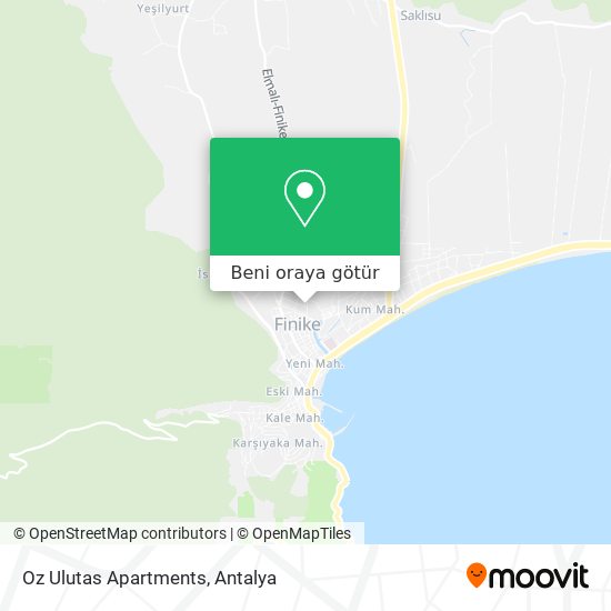 Oz Ulutas Apartments harita