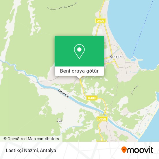 Lastikçi Nazmi harita