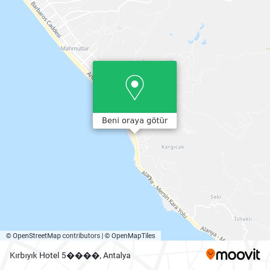 Kırbıyık Hotel 5���� harita