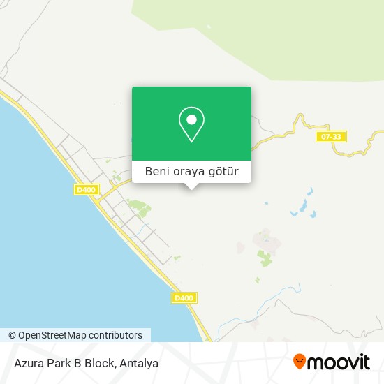 Azura Park B Block harita