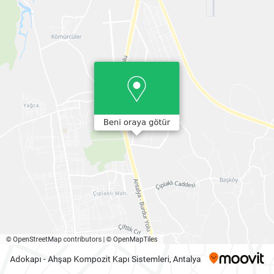 Adokapı - Ahşap Kompozit Kapı Sistemleri harita