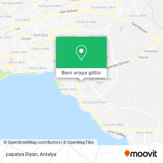 papatya Diyarı harita