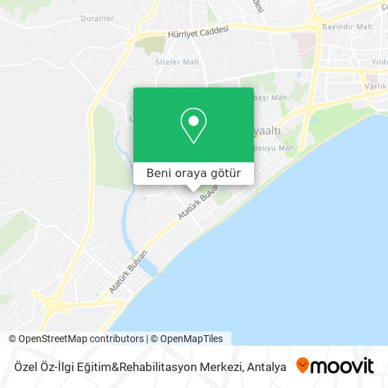 Özel Öz-İlgi Eğitim&Rehabilitasyon Merkezi harita