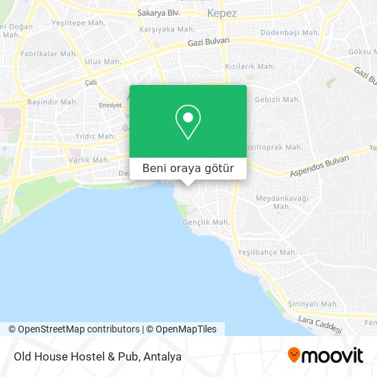Old House Hostel & Pub harita