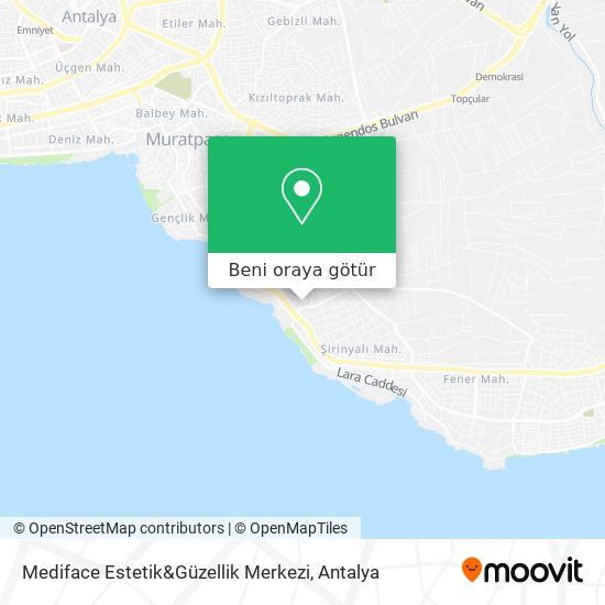 Mediface Estetik&Güzellik Merkezi harita