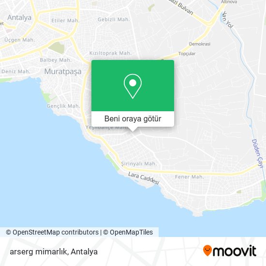arserg mimarlık harita