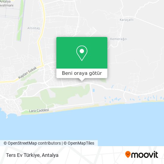 Ters Ev Türkiye harita