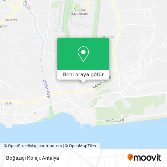 Boğaziçi Koleji harita