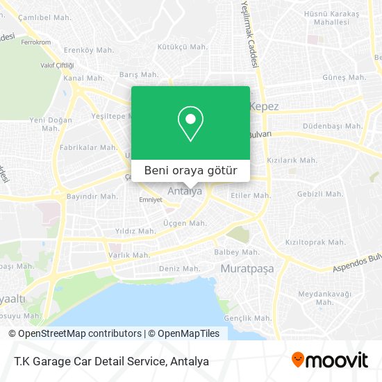 T.K Garage Car Detail Service harita