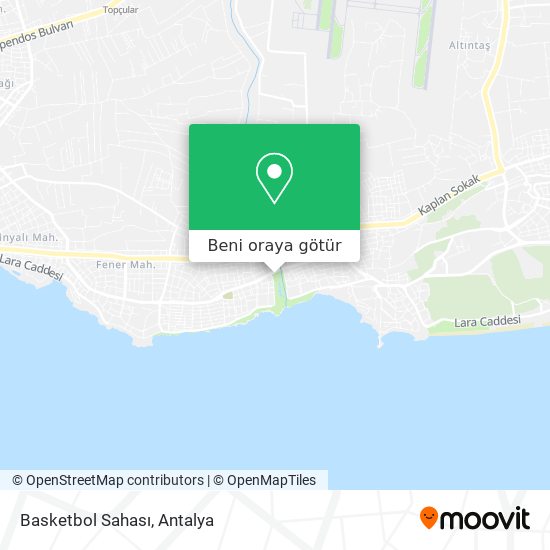 Basketbol Sahası harita