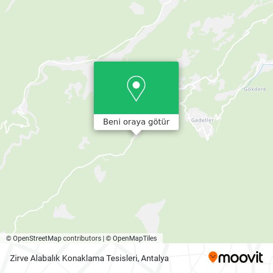 Zirve Alabalık Konaklama Tesisleri harita