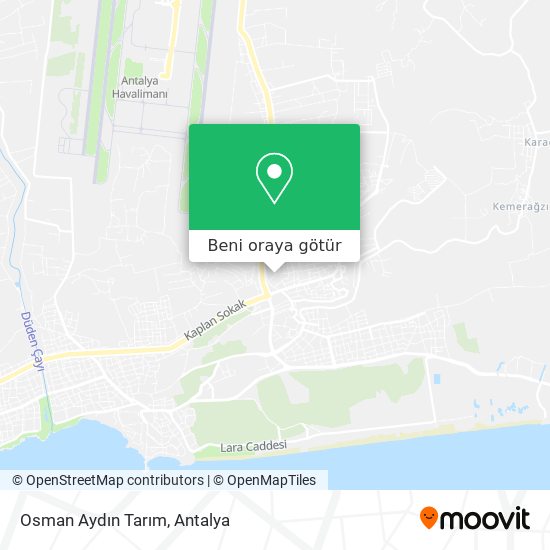Osman Aydın Tarım harita