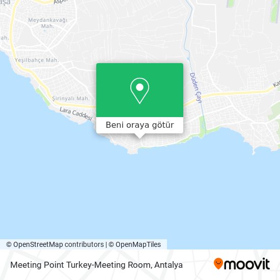 Meeting Point Turkey-Meeting Room harita