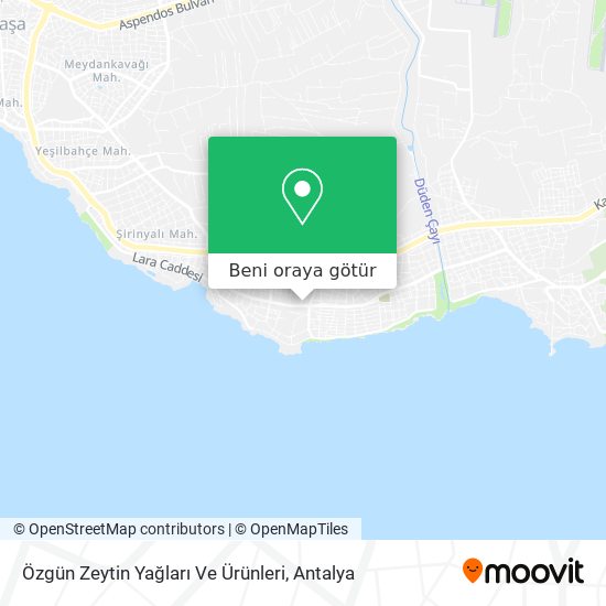 Özgün Zeytin Yağları Ve Ürünleri harita