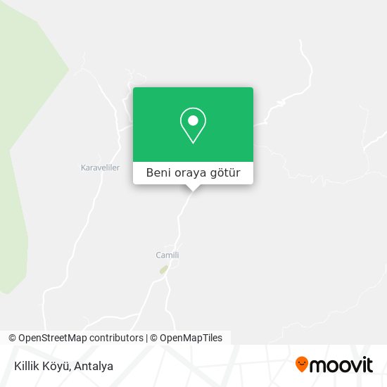 Killik Köyü harita
