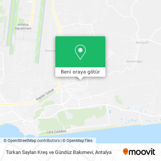 Türkan Saylan Kreş ve Gündüz Bakımevi harita