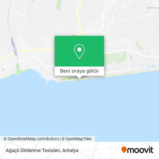 Ağaçlı Dinlenme Tesisleri harita