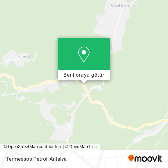Termessos Petrol harita