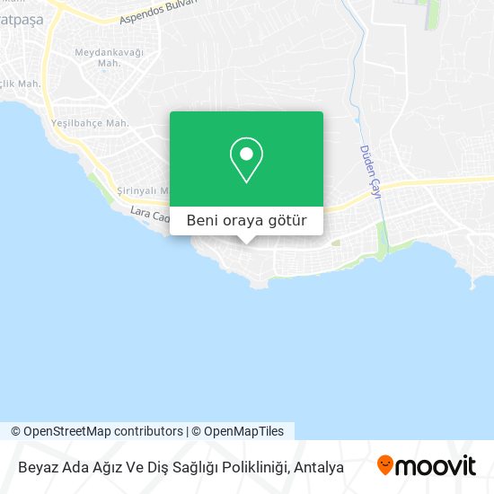 Beyaz Ada Ağız Ve Diş Sağlığı Polikliniği harita