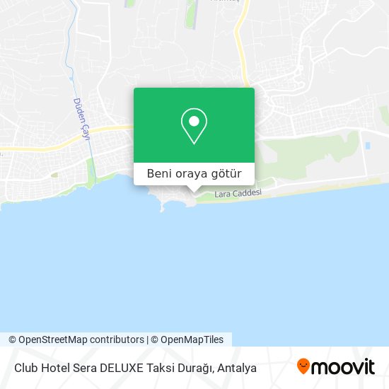 Club Hotel Sera DELUXE Taksi Durağı harita
