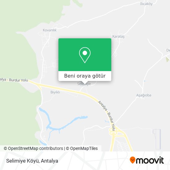 Selimiye Köyü harita