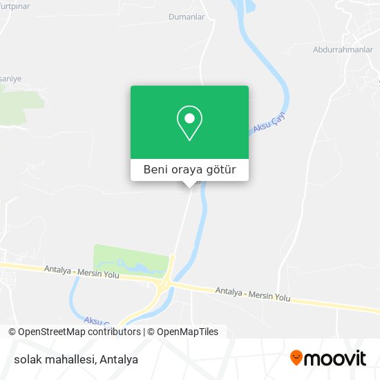 solak mahallesi harita