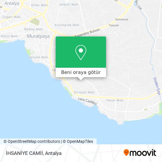İHSANİYE CAMİİ harita