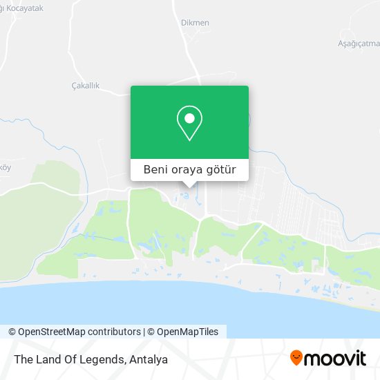 The Land Of Legends harita